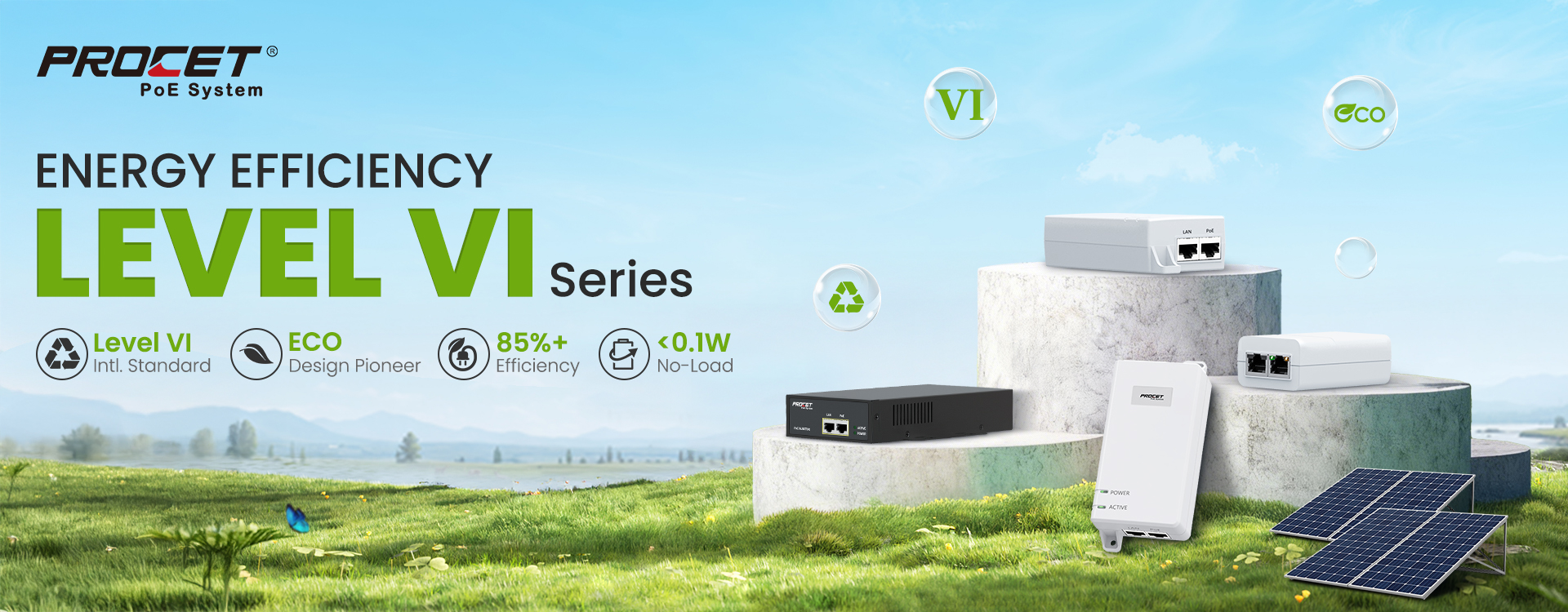 Level VI PoE Injector