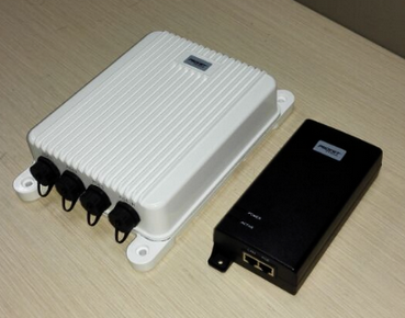 Outdoor PoE switch and high power PoE injector outlet Germany