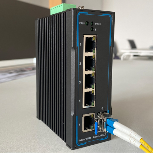 New Product: Procet Din Fiber PoE Switch