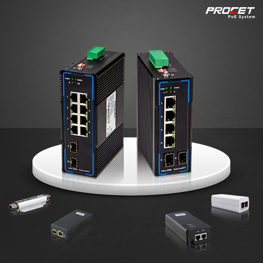 Differences Between Industrial and Commercial PoE Switch