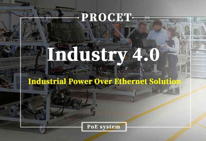 Industry 4.0 automation, Power over Ethernet (PoE)