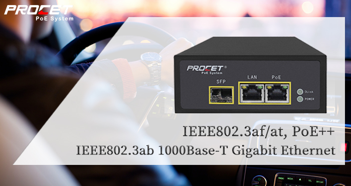 PROCET PoE Injector power supply 