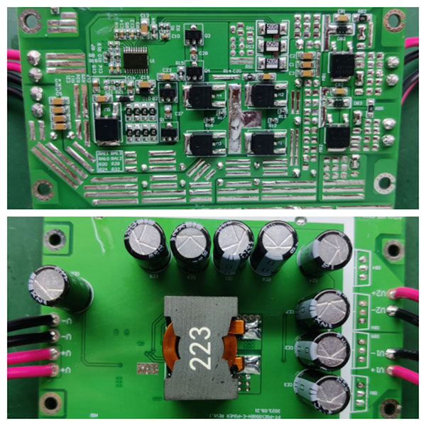 Equipped boost voltage mold