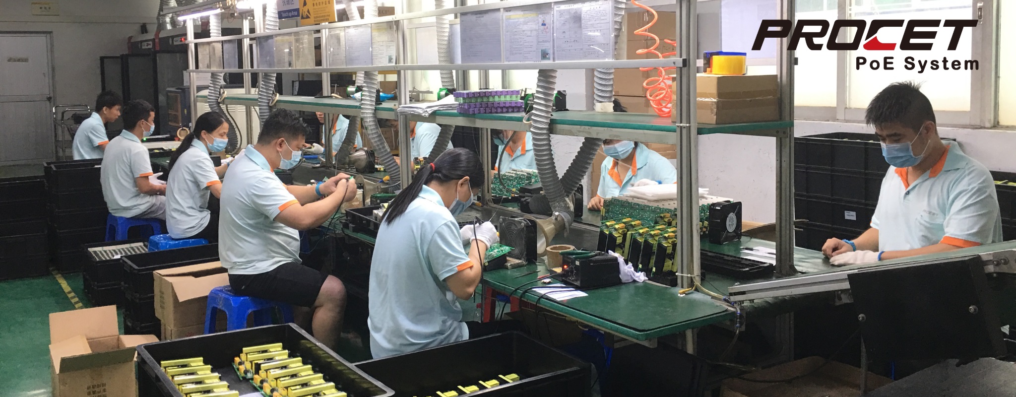 PROCET: Over two decades of deep expertise in PoE, connecting the global smart world through innovative technology.