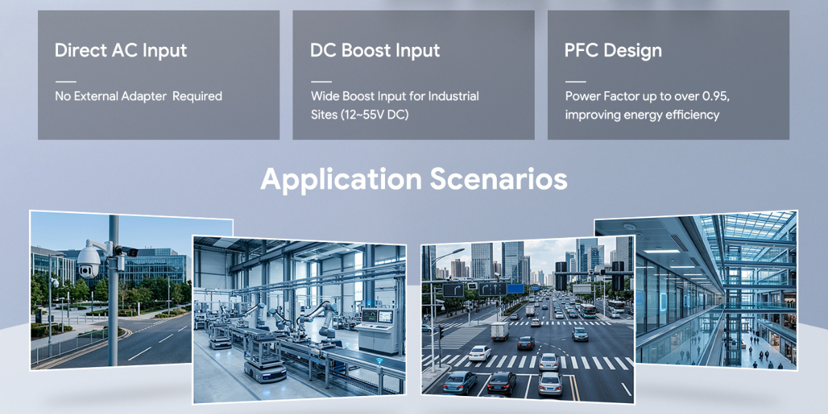 PROCET PT-PIS4PB1T-AC-M Industrial PoE Switch 4x90W 802.3bt AC DC Wide Temp