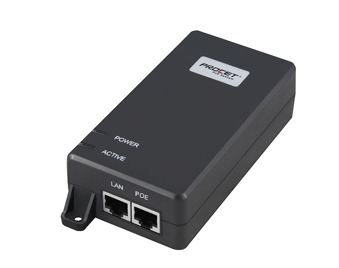 PT-PSE104GB-60-10 60W 10Gbps PoE Injector