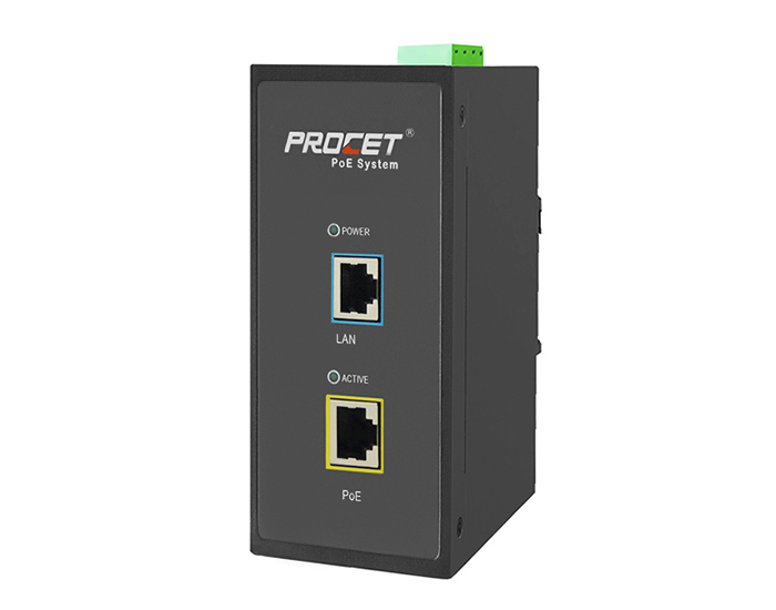 PT-PSE105GW-AC Gigabit DIN Rail PoE injector