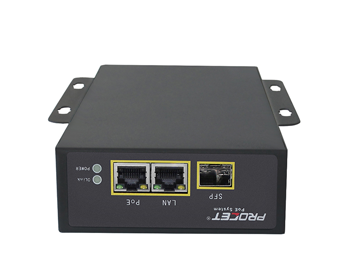 PT-PSE109GBRO-A-S Industrial Rated Fiber PoE