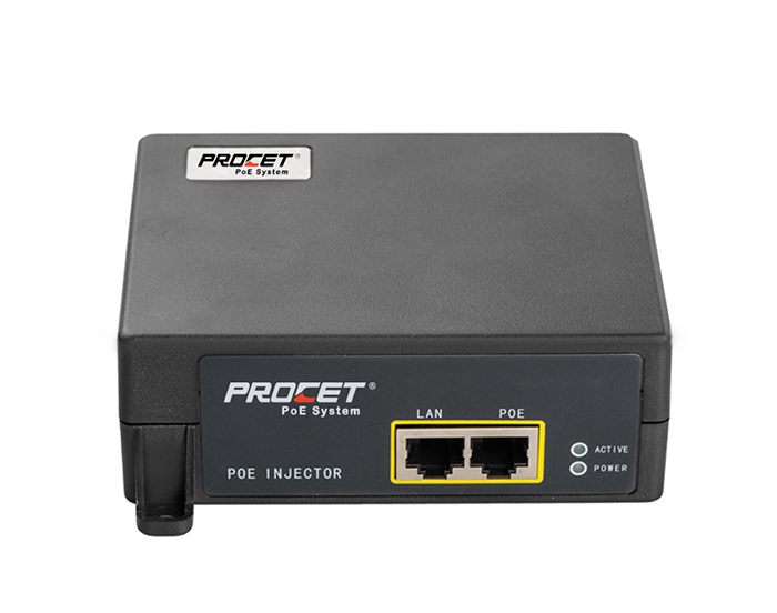 PT-PSE106SA48-24 Indoor DC Input PoE Injector