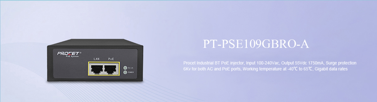 PT-PSE109GBRO-A 95W Surge Protection PoE