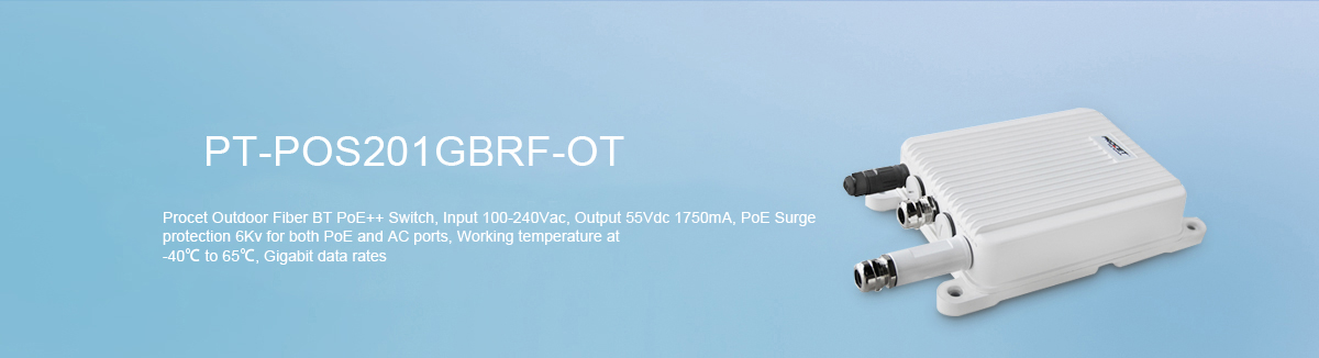 Microwave Radio PoE Injector PT-POS201GBRF-OT