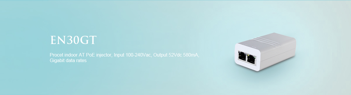 EN30GT 30W PoE injector