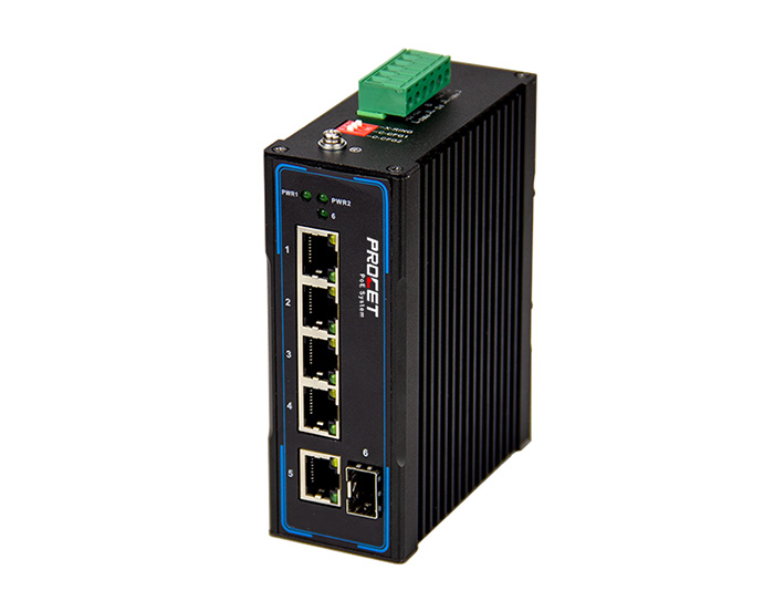 PT-PIS4P1S1T DC Multi-port PoE Switch