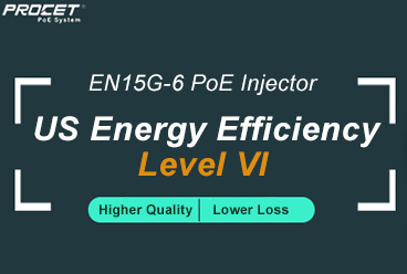 Energy Efficiency Level VI PoE Injector