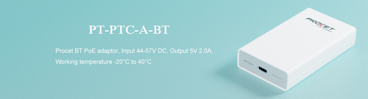 PT-PTC-A-BT 60W PoE USB-C Power Converter