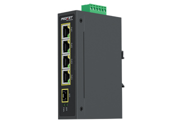 PT-PIS4PB1S-M industrial 4-port PoE switch