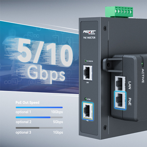 10Gbps PoE, traditional PoE upgrade