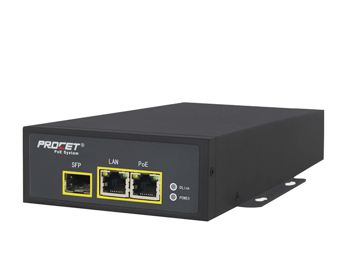 PT-PSE107GBRO-A-S-M Managed PoE Media Converter