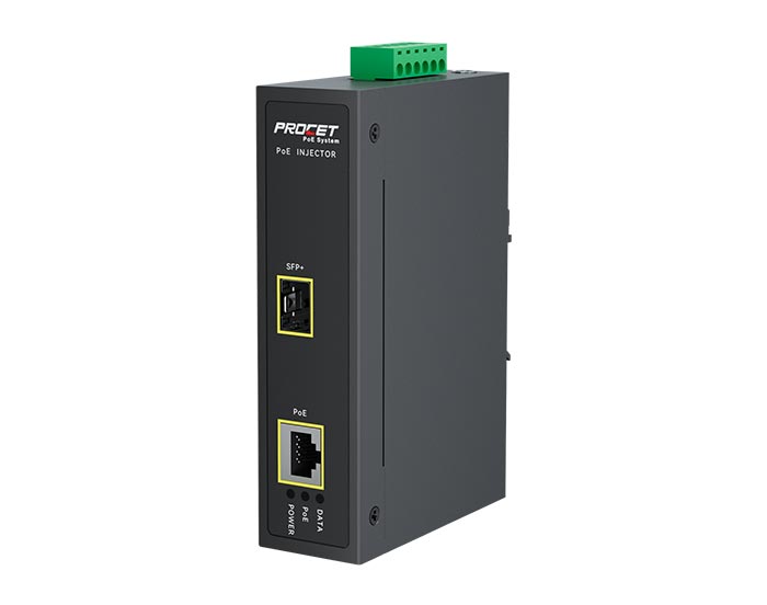 PT-PSE105GBSN-D-10 10G Industrial Media Converter With PoE