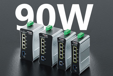 PROCET Mass production of 12 models of BT standard industria PoE switches