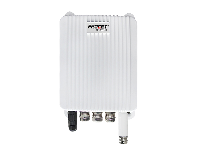 PT-POS401GWRF-OT Waterproof Outdoor 4-Port Fiber High Power PoE Switch