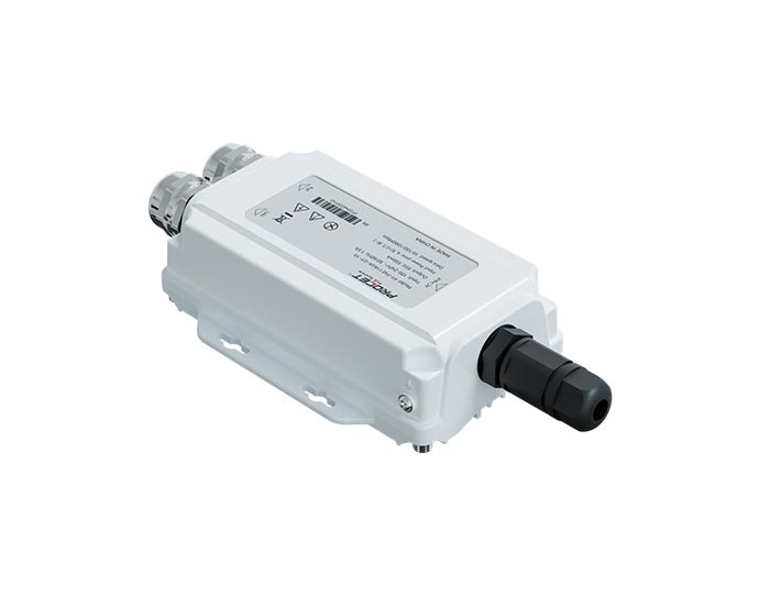 PT-PSE118GR-OT-10 Outdoor 10G High Data AC to 802.3at PoE Injector for Harsh Environments
