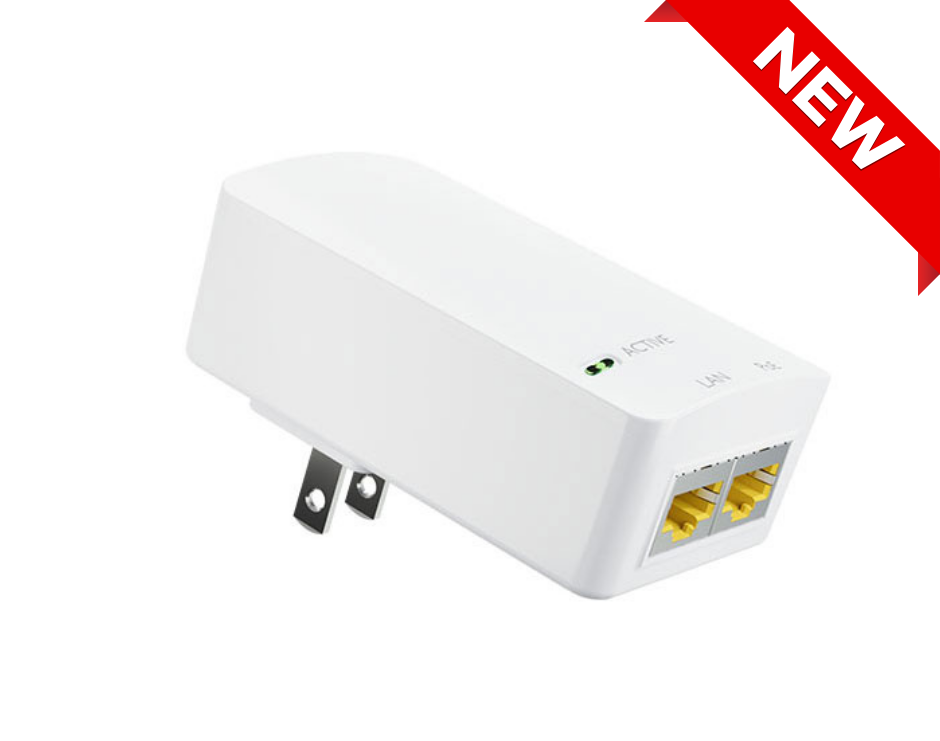 2.5Gbps Power over Ethernet Injector-PT-PSE10GF-25